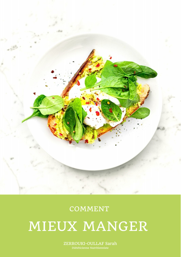 ebook - comment mieux manger - diététicienne - nutritionniste - recettes équilibrés - repas sains