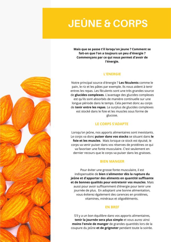 Ebook jeune et ramadan - heure rupture jeune - jour jeune islam - invocation rupture jeune - jeune et alimentation