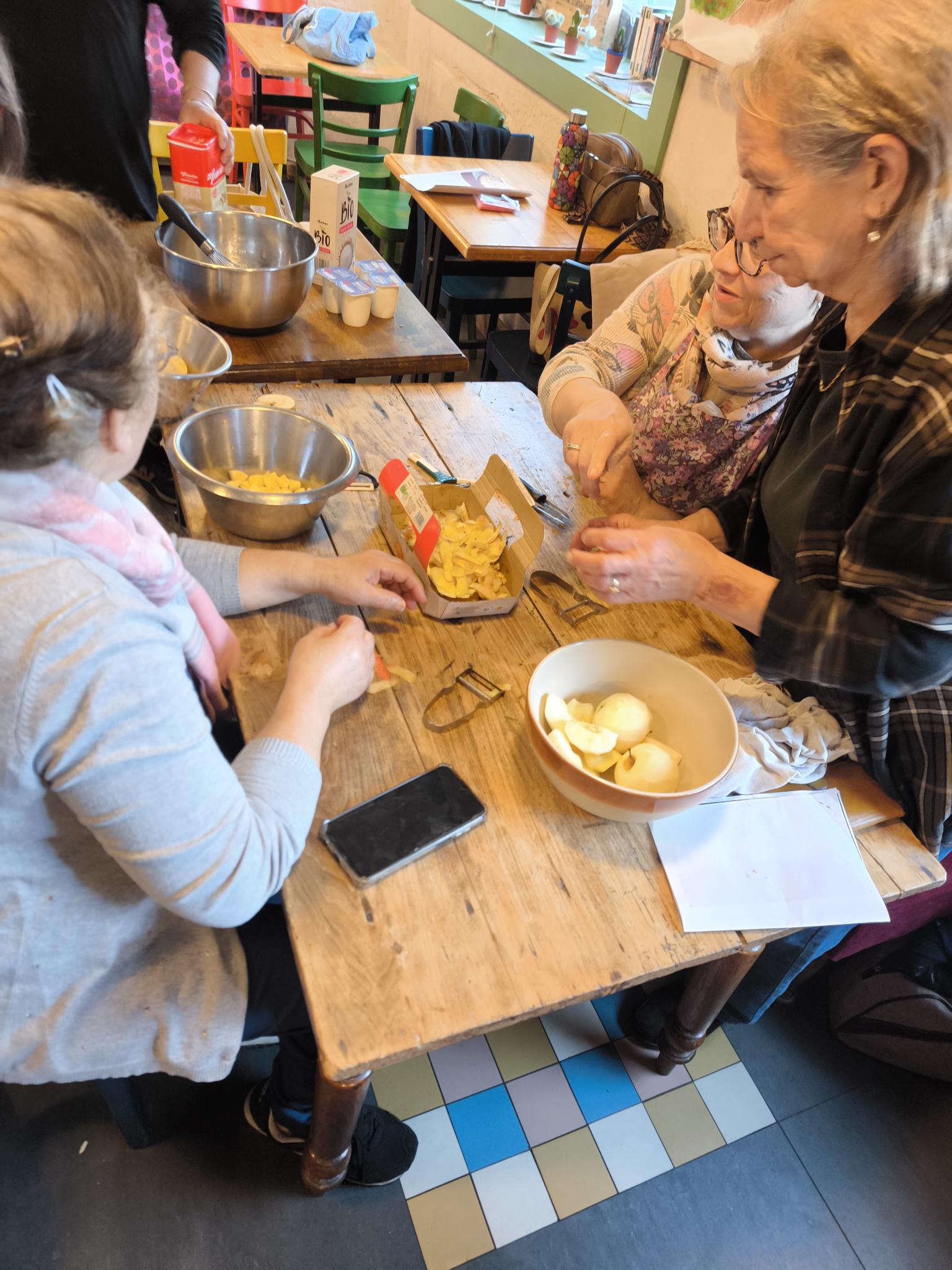 atelier de cuisine diététique et atelier pédagogique